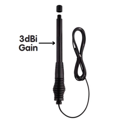 ORICOM ANU1200 2-in-1 All-Terrain UHF CB Antenna for low/high gain (3dbi/6.5dbi)