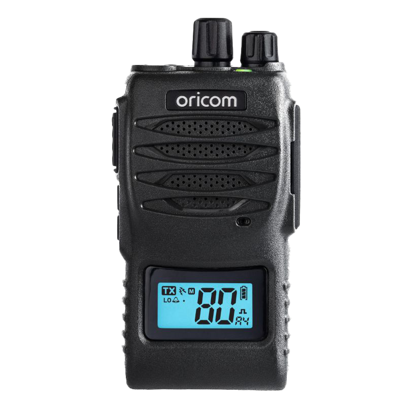 ORICOM UHF5400BK-SPK 5 Watt Handheld UHF CB Radio with Speaker Microphone