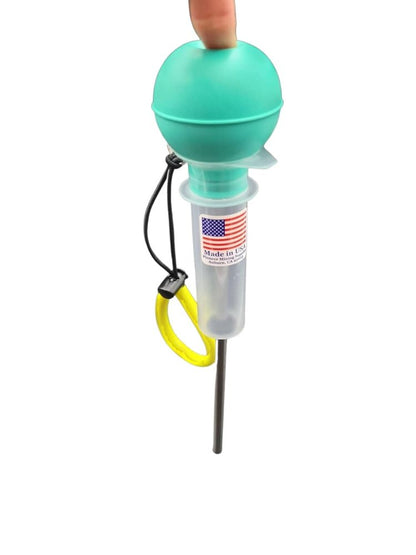 Underwater Crevice Bulb Sniper with Lanyard