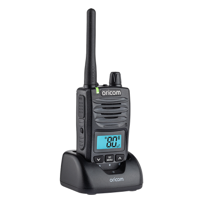 ORICOM DTXTP600 5 Watt IP67 Waterproof Handheld UHF CB Radio Trade Pack (Twin Radios)