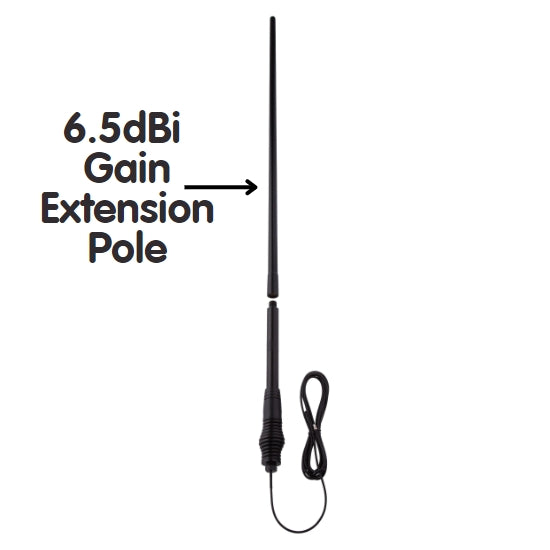 ORICOM ANU1200 2-in-1 All-Terrain UHF CB Antenna for low/high gain (3dbi/6.5dbi)