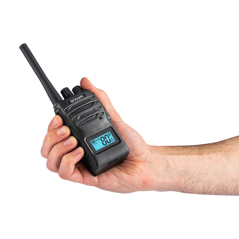 ORICOM UHF5400BK-SPK 5 Watt Handheld UHF CB Radio with Speaker Microphone