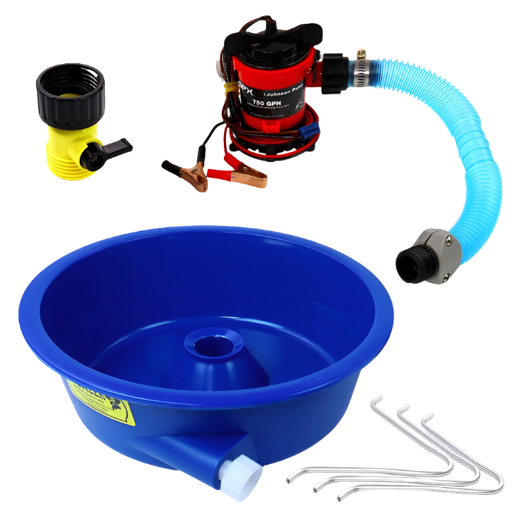 Blue Bowl Concentrator Kit with Pump & Hose