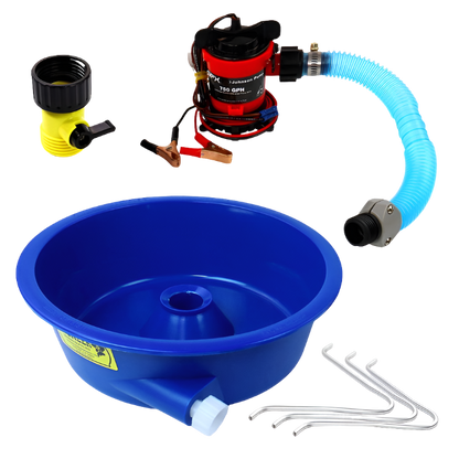 Blue Bowl Concentrator Kit with Pump & Hose