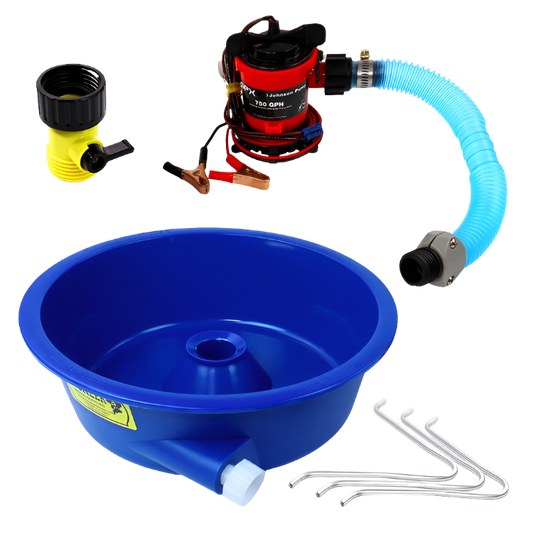 Blue Bowl Concentrator Kit with Pump & Hose