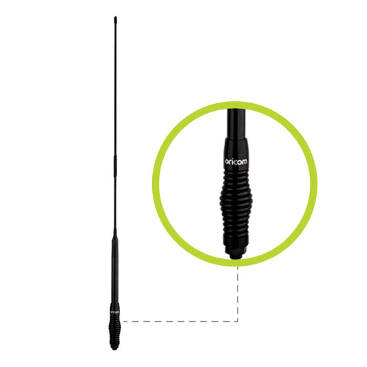 ORICOM ANU220 6.5dBi Black UHF CB Antenna