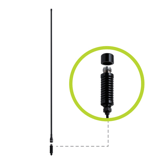 ORICOM ANU410 6dBi UHF CB Antenna with Detachable Pole