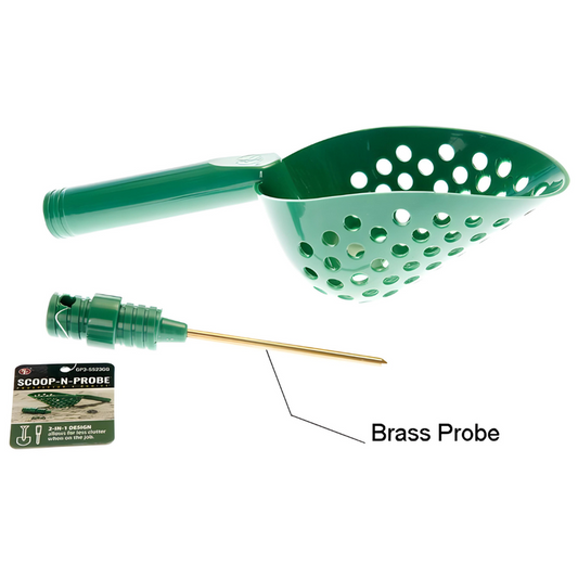 Scoop-N-Probe 14" Sand Scoop and Brass Probe