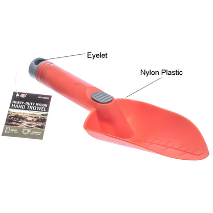 11" Nylon Hand Trowel - Orange