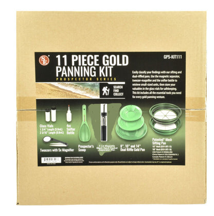 Gold Panning Kit - 11pc