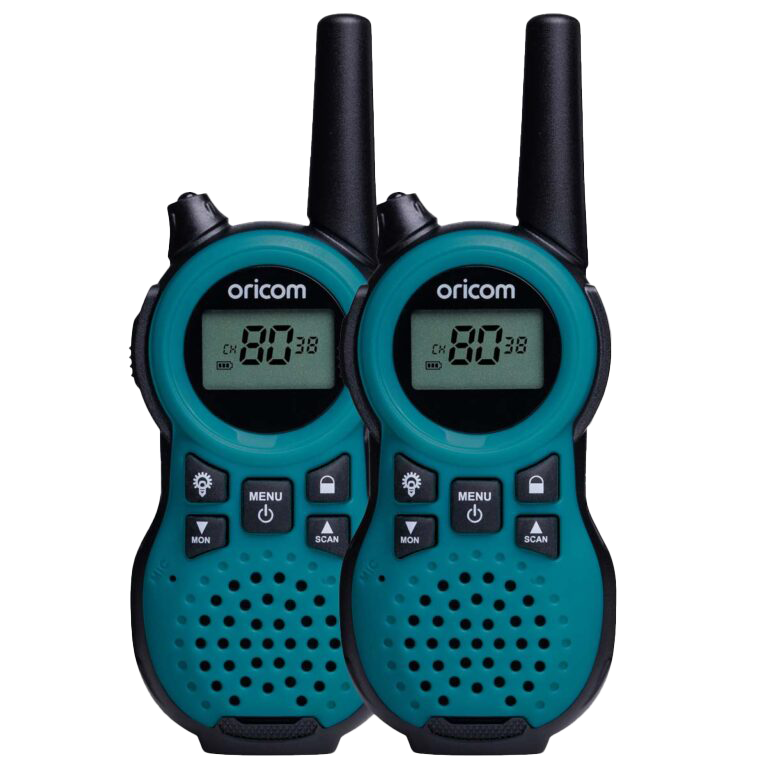 ORICOM PMR795 0.5 Watt Handheld UHF CB Radio Twin Pack