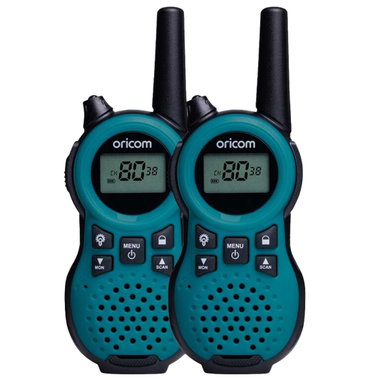 ORICOM PMR795 0.5 Watt Handheld UHF CB Radio Twin Pack