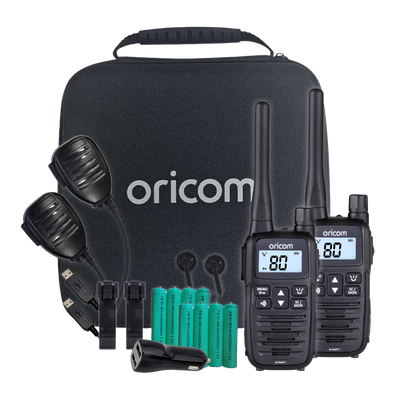 ORICOM UHFTP2400 2 Watt Handheld UHF CB Radio Trade Pack