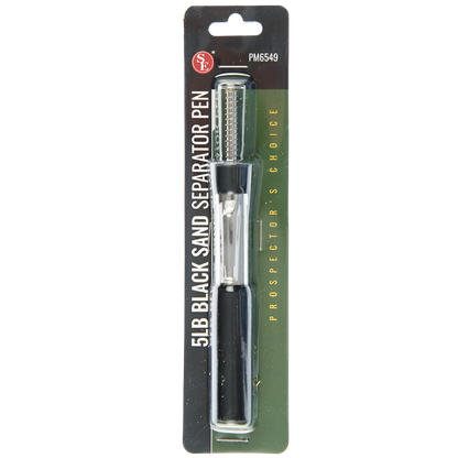 Magnetic Black Sand Pocket Separator Pen - 5lb / 2kg Capacity