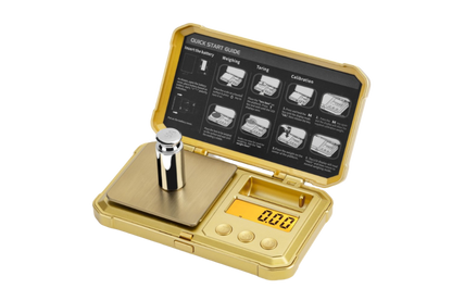 Fuzion - Special Edition - Gold Skull Digital Pocket Scale - 0.01 grams x 200 grams