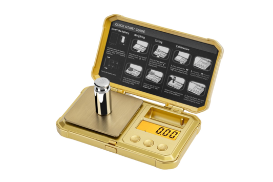 Fuzion - Special Edition - Gold Skull Digital Pocket Scale - 0.01 grams x 200 grams