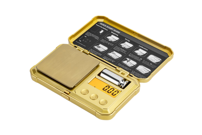 Fuzion - Special Edition - Gold Skull Digital Pocket Scale - 0.01 grams x 200 grams